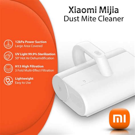 Xiaomi Mijia Mite Removal Vacuum Cleaner Handheld Removal Multi Effect