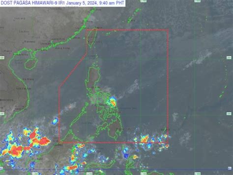 Northeast Monsoon Rain Affecting Parts Of PH Pagasa