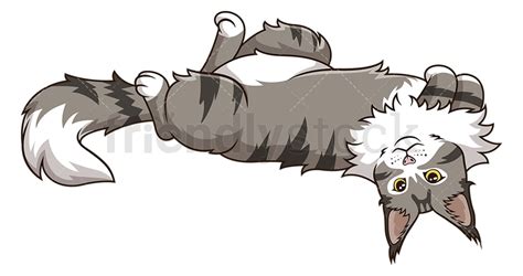 Maine Coon Cats Clipart Vector Collection FriendlyStock