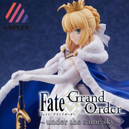 Saber Altria Pendragon Wiith Excalibur Fate Grand Order Under The Same