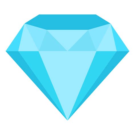 Edelstein Diamant Flache Ikone PNG Und SVG Design Für T Shirts