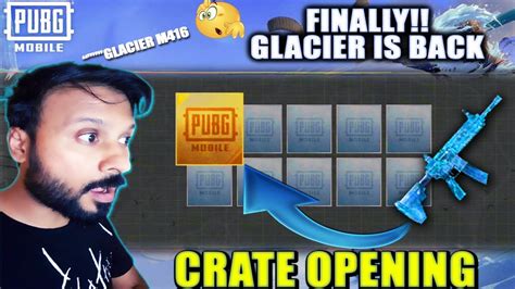 Got Scammed On Pubg Mobile Glacier M416 Crate Opening Free Classic