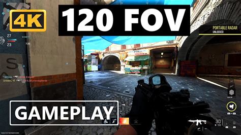 Call Of Duty Modern Warfare Fov Gameplay K Console Youtube