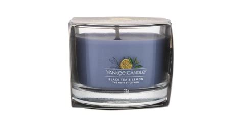 Valentinstag Geschenke Duftkerzen Yankee Candle Black Tea Lemon