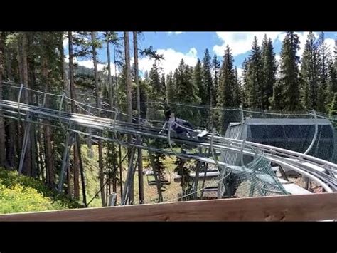 The Breathtaker Alpine Coaster In The Lost Forest In Snowmass Colorado