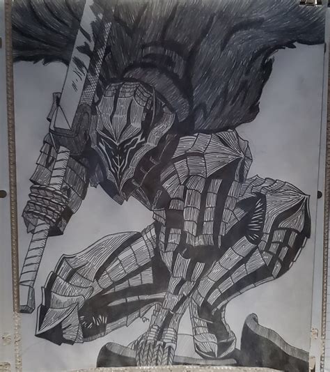 Berserker Armor Guts In Pencil Rberserk