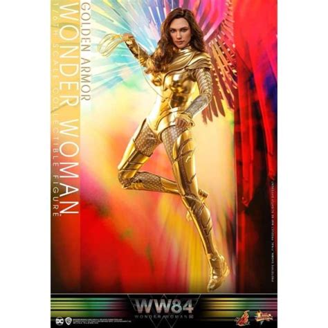 Promo HOT TOYS WONDER WOMAN WW84 GOLDEN ARMOR DELUXE VER HT MMS578 1 6 SCALE Diskon 23 Di