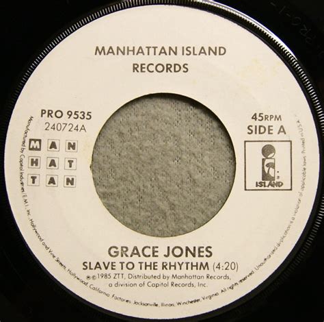 Grace Jones – Slave To The Rhythm (1985, Vinyl) - Discogs