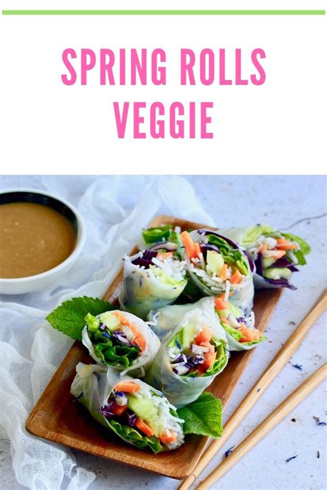 Les Rouleaux De Printemps Aux L Gumes Ethnic Recipes Spring Rolls