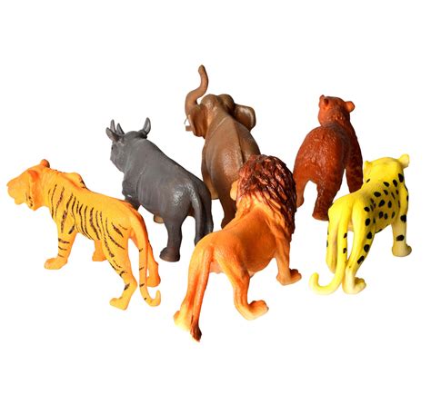 Animal Figures Jumbo Jungle Animal Toy Set 12 Pieces Playkidz Toys