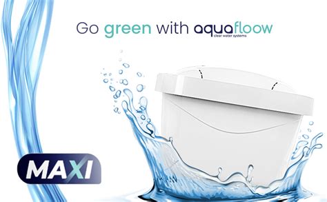 Aquafloow Maxi Set Di X Cartucce Filtranti Per Acqua Adatto A Tutte