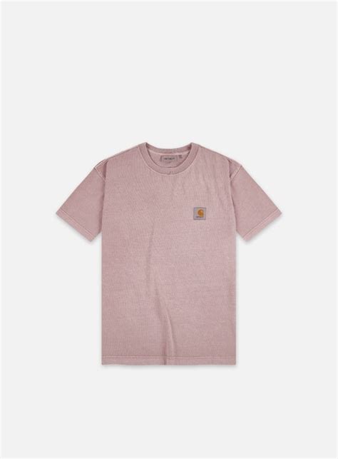 Carhartt WIP Vista T-shirt Glassy Pink Garment Dyed