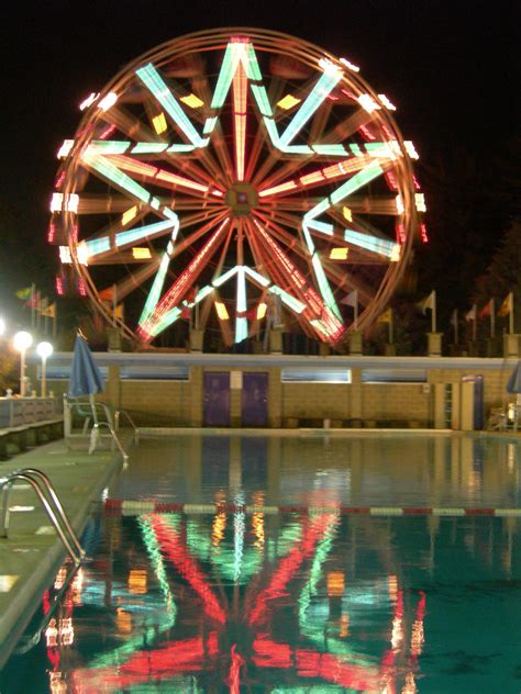 Canobie Lake Park 19 The Sky Wheel And Pool At Canobie Lake Flickr