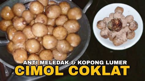 Awalnya Coba Coba Membuat Cimol Coklat Kopong Isi Coklat Tapi Lah Kok