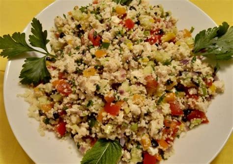 Rezept K Stlich Taboul Couscous Salat Mit H Hnchen Red Devils