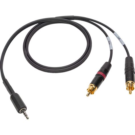 Sescom SES LSUMRCA IPod IPad Summing Cable Dual RCA Male To 3 5mm TRRS