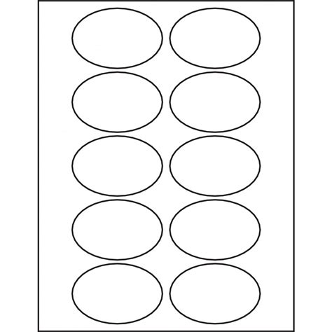 Oval Sticker Template Printable Word Searches