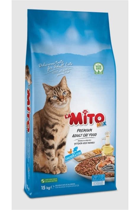 Mito La Mix Adult Cat 15 Kg Tavuklu Ve Balıklı Renkli Taneli Yetişkin