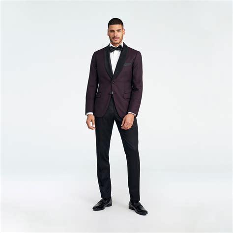 Custom Blazers Made For You Highworth Burgundy Dinner Jacket Indochino