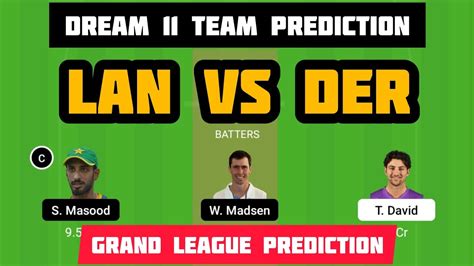 Lan Vs Der Dream Prediction Der Vs Lan Dream Prediction Dream