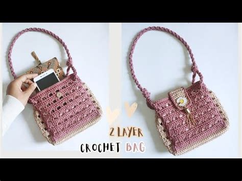 CROCHET BAG MERENDA TAS TERBARU 2024 SUBTITLE YouTube