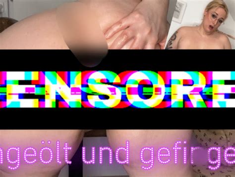 TittyKatty Eingeölt und gefingert Jetzt zerficke ich meine Pussy