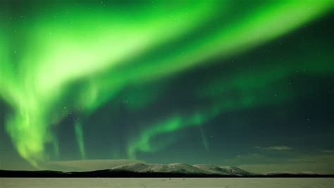 Time Lapse of Aurora Borealis Stock Footage Video (100% Royalty-free ...