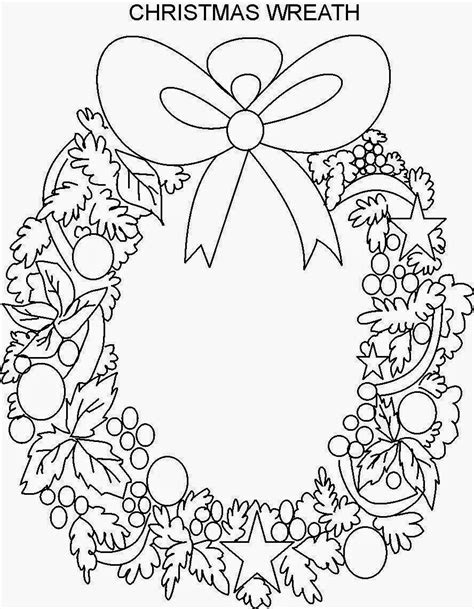 Wreath Printable Template