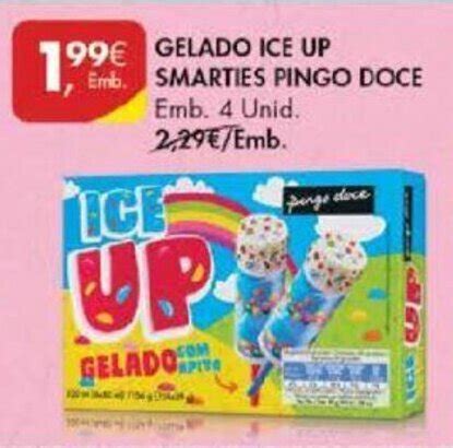 Promoção Gelado Ice Up Smarties Pingo Doce em Pingo Doce