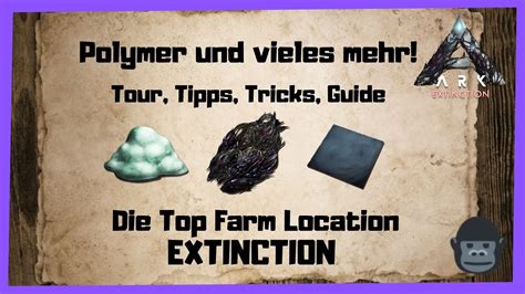 Ark Survival Evolved Polymer Und Mehr Top Farm Locations Info