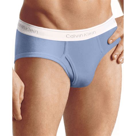 Calvin Klein Low Rise Briefs 3 Pack In White For Men Lyst