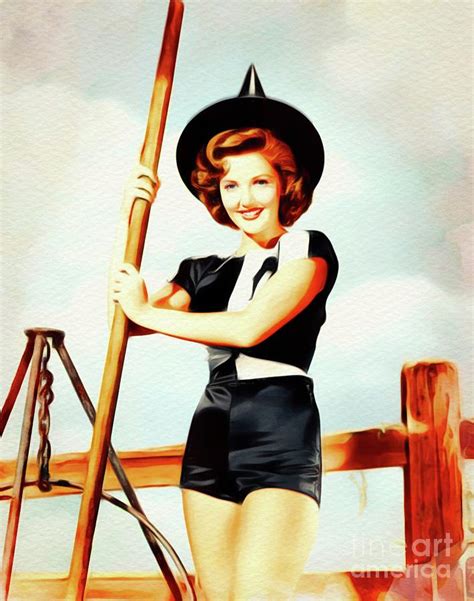 Martha Vickers Pin Up