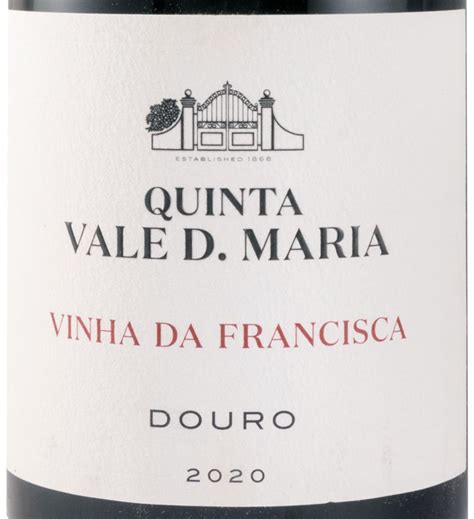 2020 Quinta Vale D Maria Vinha Da Francisca Tinto