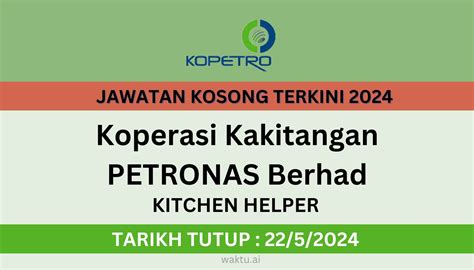 Jawatan Kosong Koperasi Kakitangan Petronas Berhad