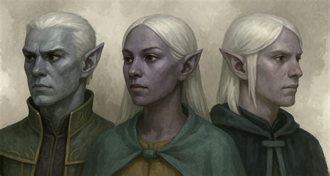 Drow Skin Tones Reimagining The Elves Of The Underdark