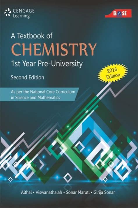 Buy Textbook Of Chemistry St Puc Book Us Aithal Bn Viswanathaiah H