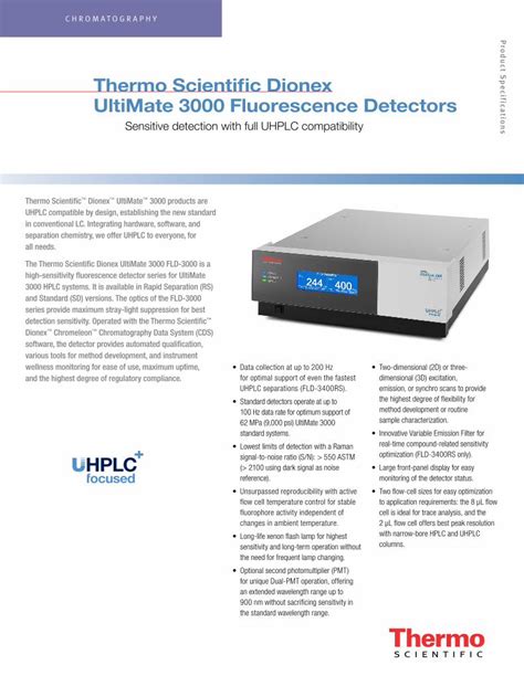 PDF Thermo Scientific Dionex UltiMate 3000 Thermo Scientific