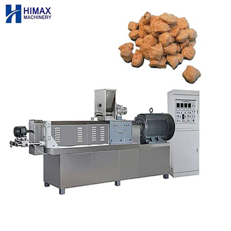 Soy Meat Textured Vegetable Soya Protein Making Machine Soya Protein Making Machine And Food