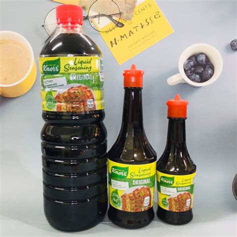 Knorr Liquid Seasoning Original [1 Liter 250ml 130ml] Shopee Philippines