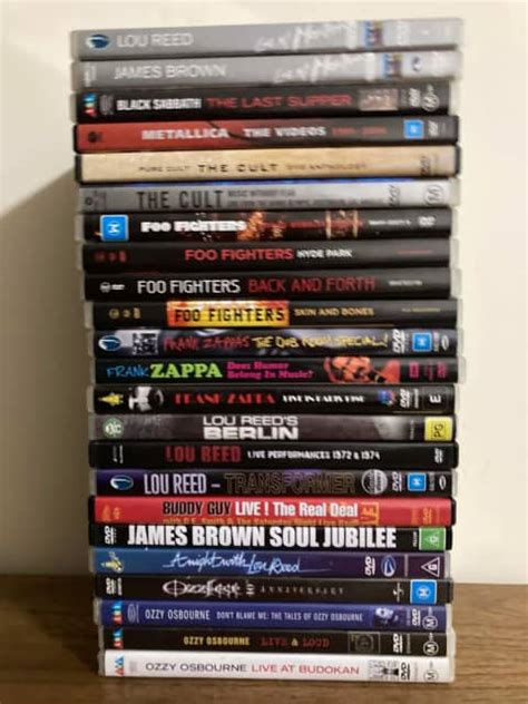 Various Artists Music DVD Collection BULK LOT NEW | CDs & DVDs ...