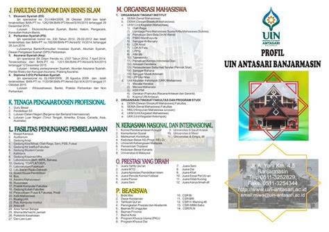 PDF PROFIL UIN ANTASARI BANJARMASIN Fileyang Terdiri Dari Sejumlah