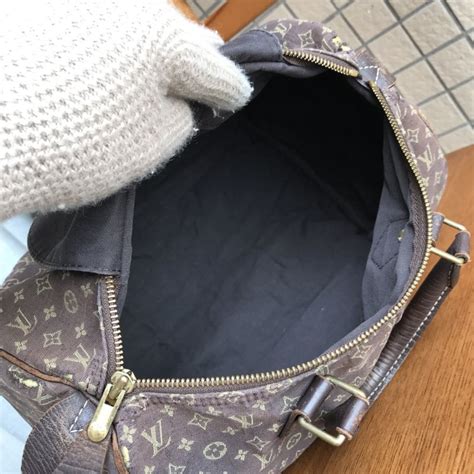 Lv Louis Vuitton Monogram Mini Lin Speedy Handbag Boston Bag