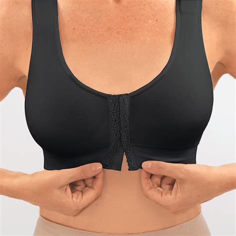 Seamless Front Hook Comfort Bra Padded Bra Easy Comforts