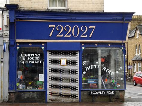 722027 Cowley Road Oxford Is That The Name Of The Shop Flickr