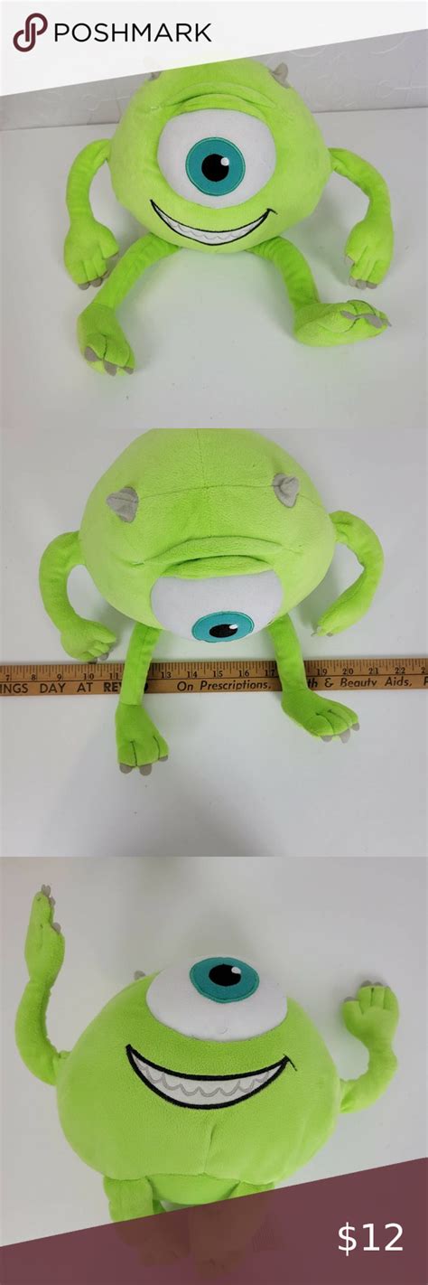 Kohl S Cares Monsters Inc Mike Wazowski Stuffed Plush Green One