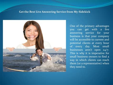 Ppt Best Live Answering Service Powerpoint Presentation Free