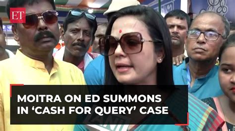 Mahua Moitra On Ed Summons In Cash For Query Case Says My Votes Are