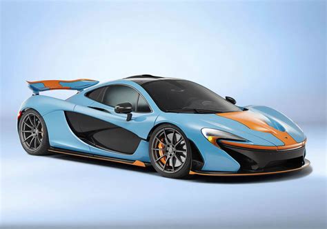 One Off Mclaren P1 With Classic Gulf Oil Racing Livery Is Retrolicious Luxurylaunches