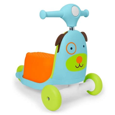 Skip Hop Kids' 3-in-1 Ride On Scooter And Wagon Toy - Dog : Target