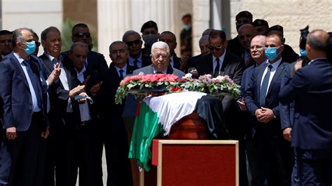 Palestinians Mourn Slain Al Jazeera Journalist The New York Times